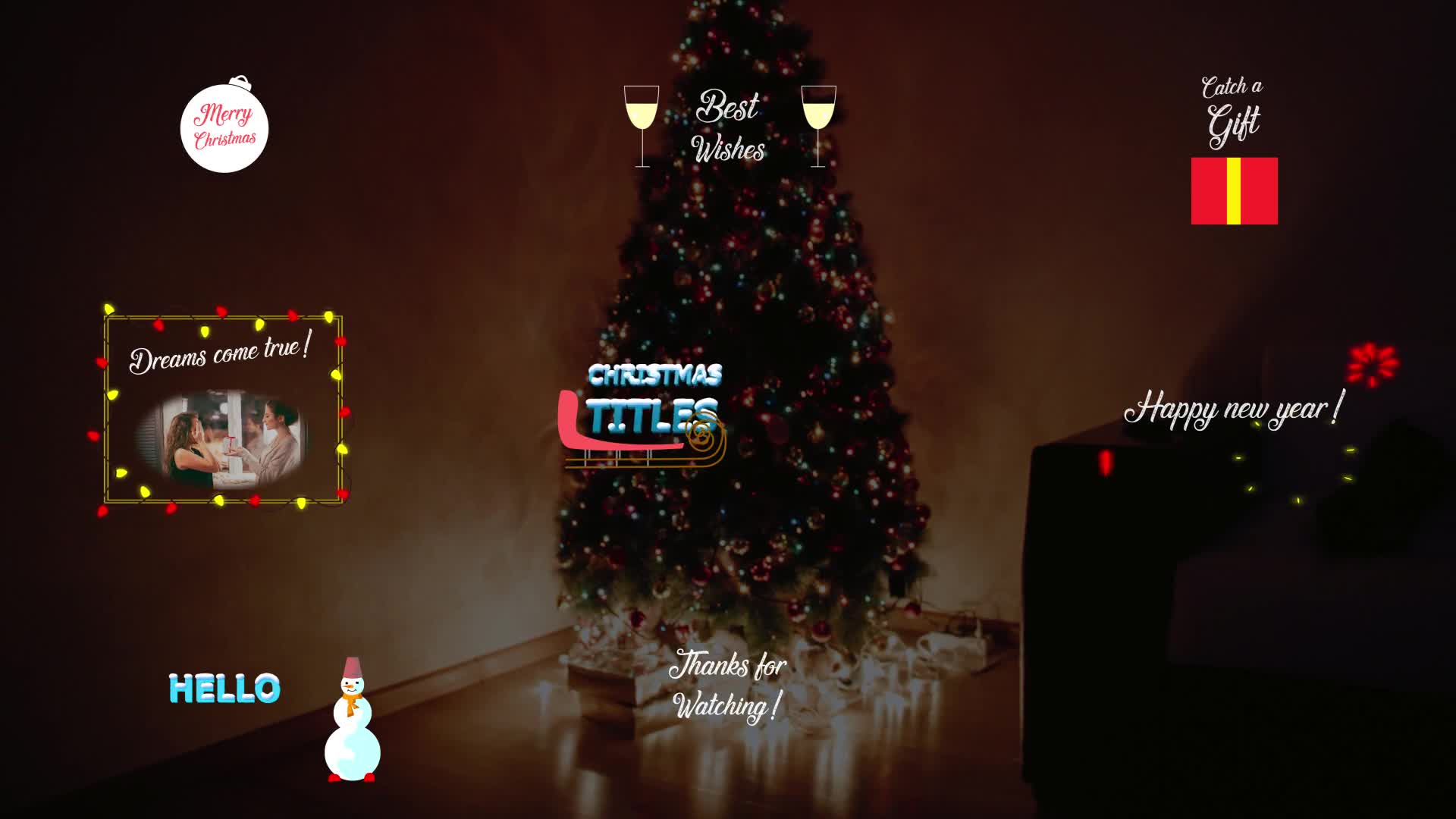 Christmas Titles Collection | FCPX Videohive 25321016 Apple Motion Image 1
