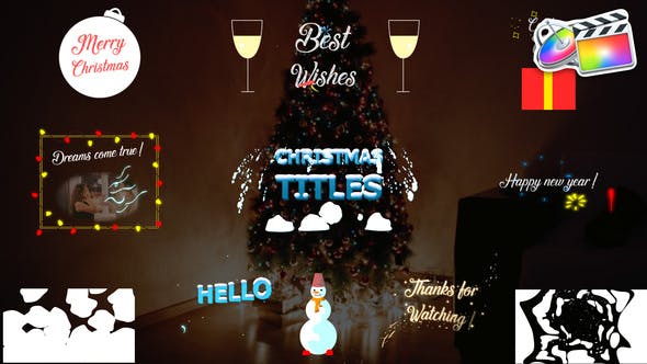 Christmas Titles Collection | FCPX - Videohive 25321016 Download