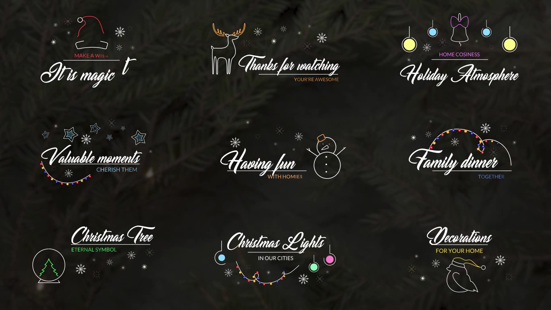 Christmas Titles || DaVinci Resolve Videohive 35164924 DaVinci Resolve Image 11