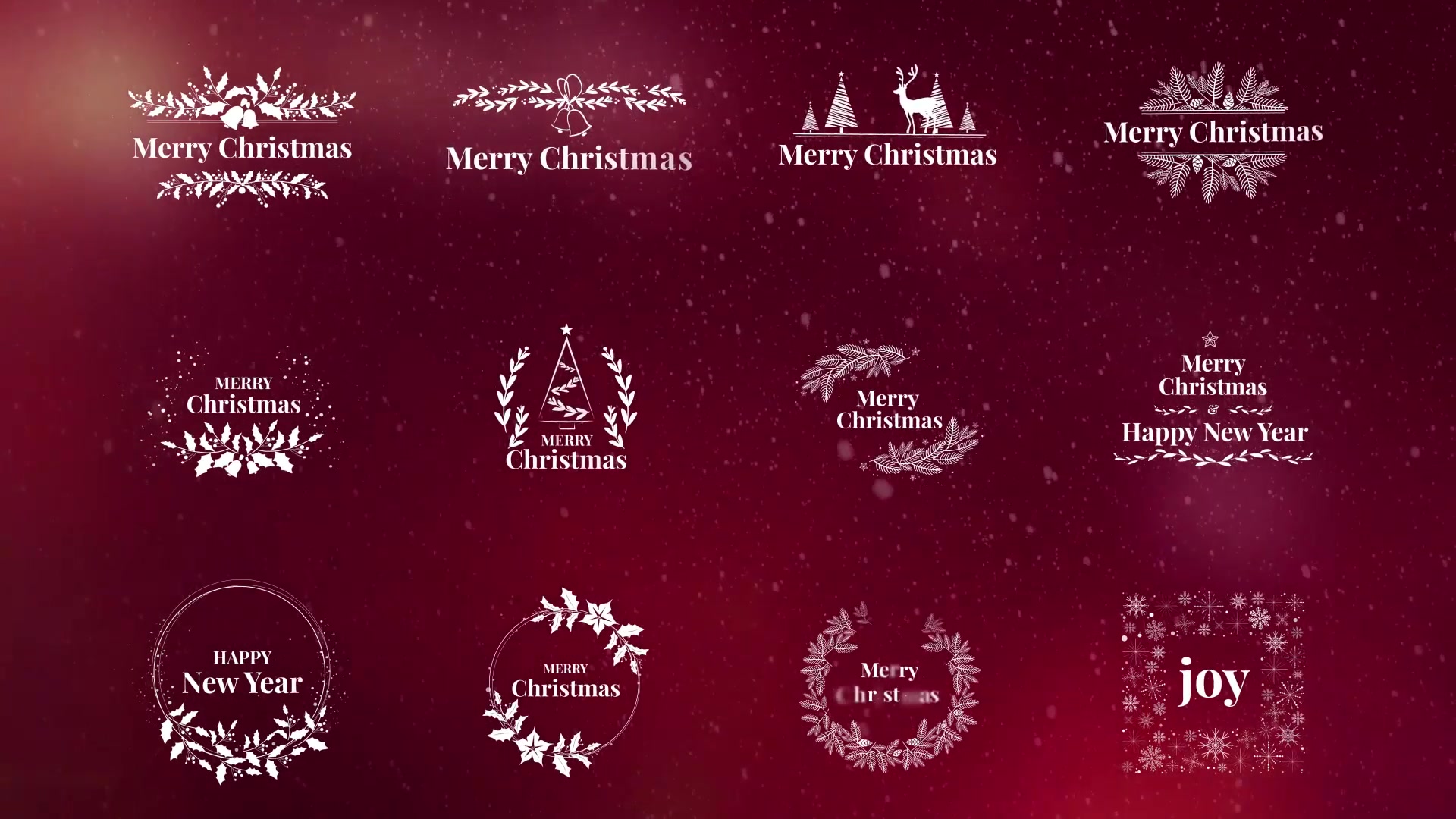 Christmas Titles Videohive 33950669 After Effects Image 12