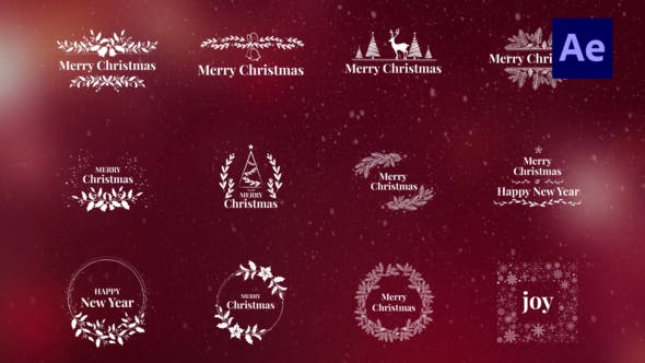 Christmas Titles - Download 33950669 Videohive