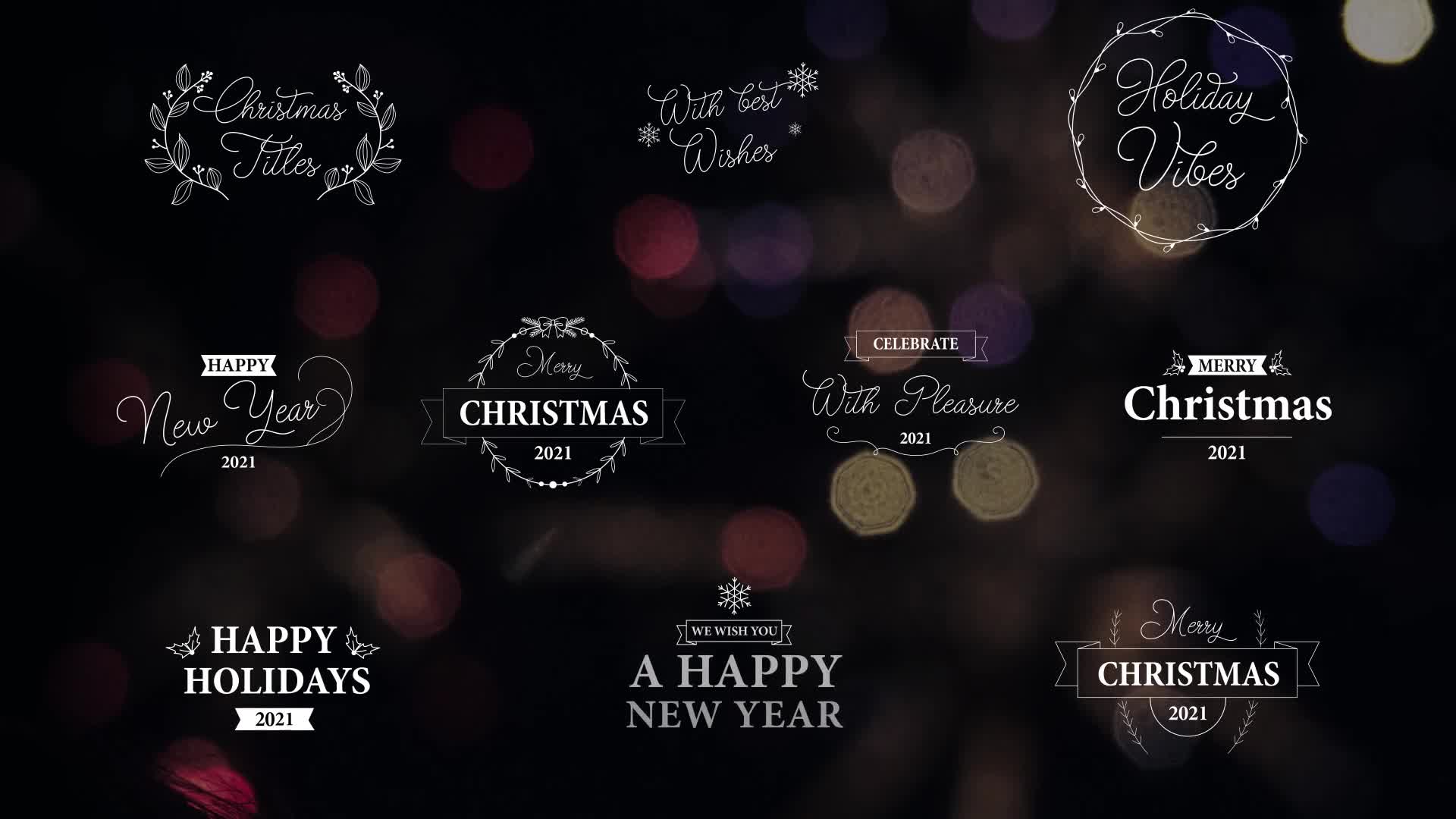 Christmas Titles | FCPX Videohive 29760996 Apple Motion Image 1