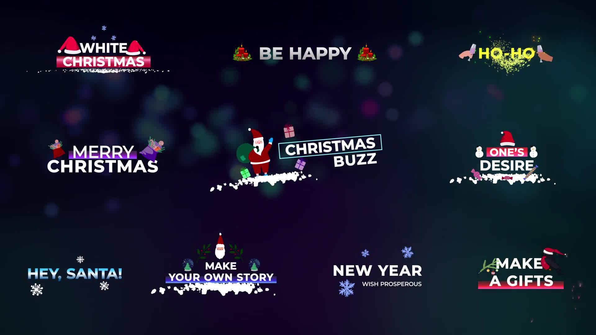 Christmas Titles for After Effects Videohive 35074485 After Effects Image 1