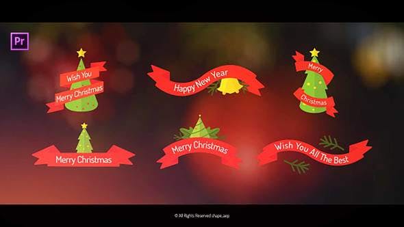 Christmas Titles for Premiere Pro - Videohive Download 22666363