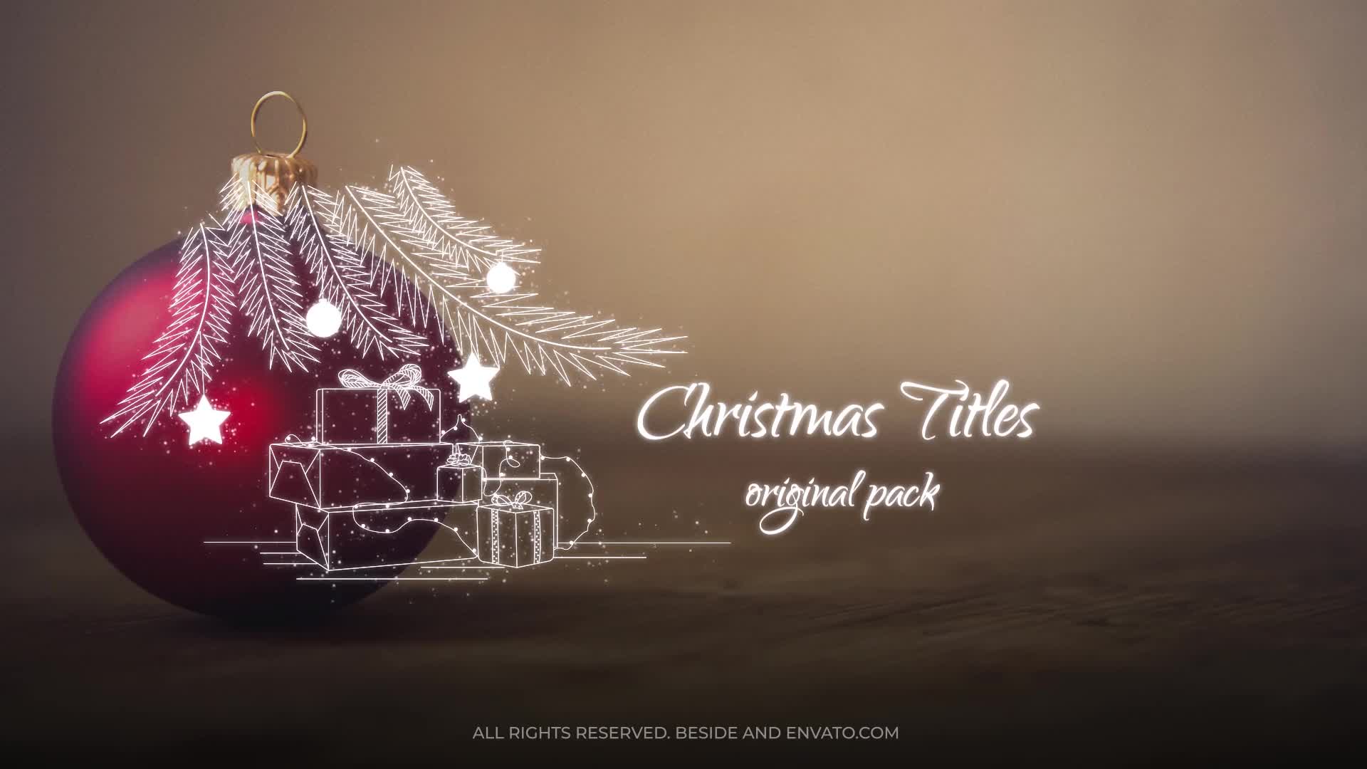 Christmas Titles & Lower Thirds | AE Videohive 34797864 After Effects Image 1