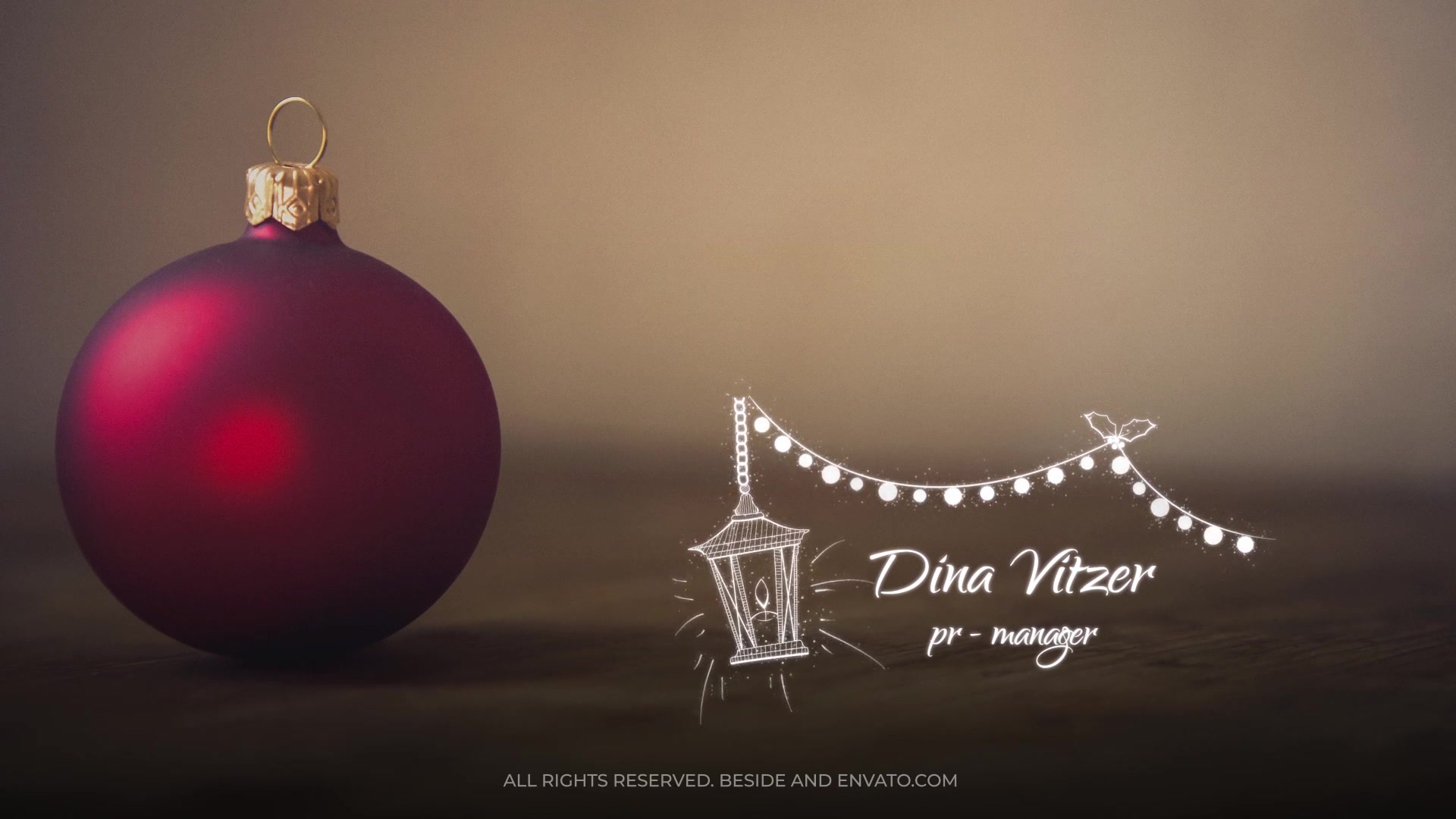 Christmas Titles & Lower Thirds | AE Videohive 34797864 After Effects Image 6