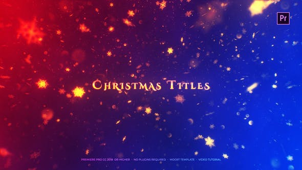 Christmas Titles Mogrt - Download Videohive 22878042