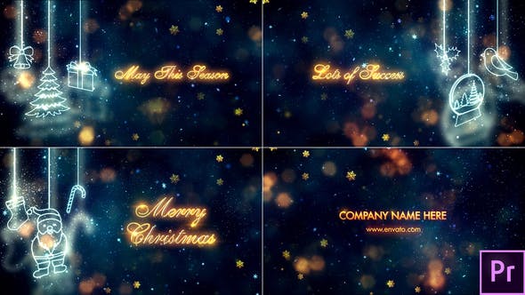 Christmas Titles Premiere Pro - Videohive 24927360 Download