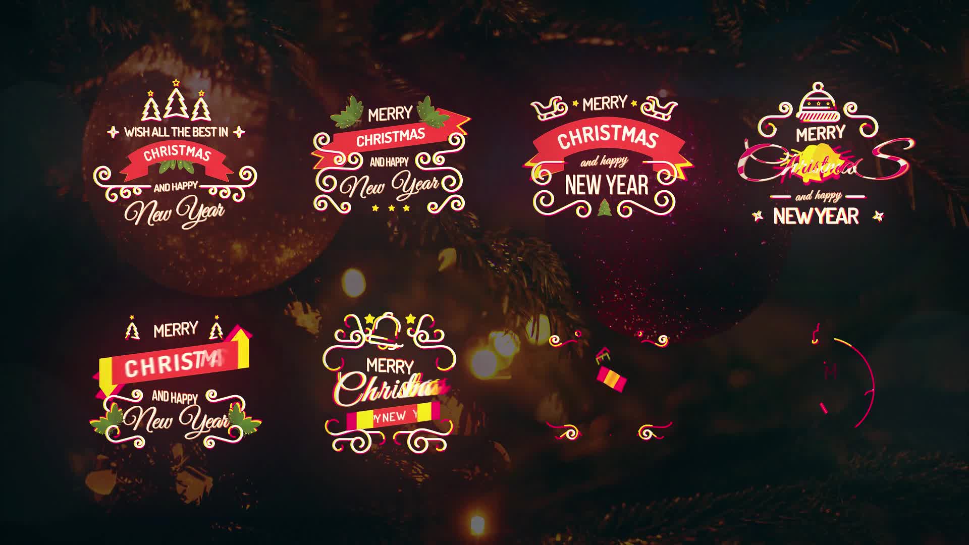 Christmas Titles Videohive 21019531 After Effects Image 1