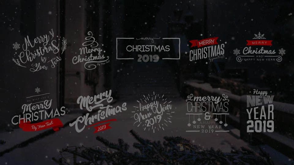 Christmas Titles Videohive 22831974 After Effects Image 10