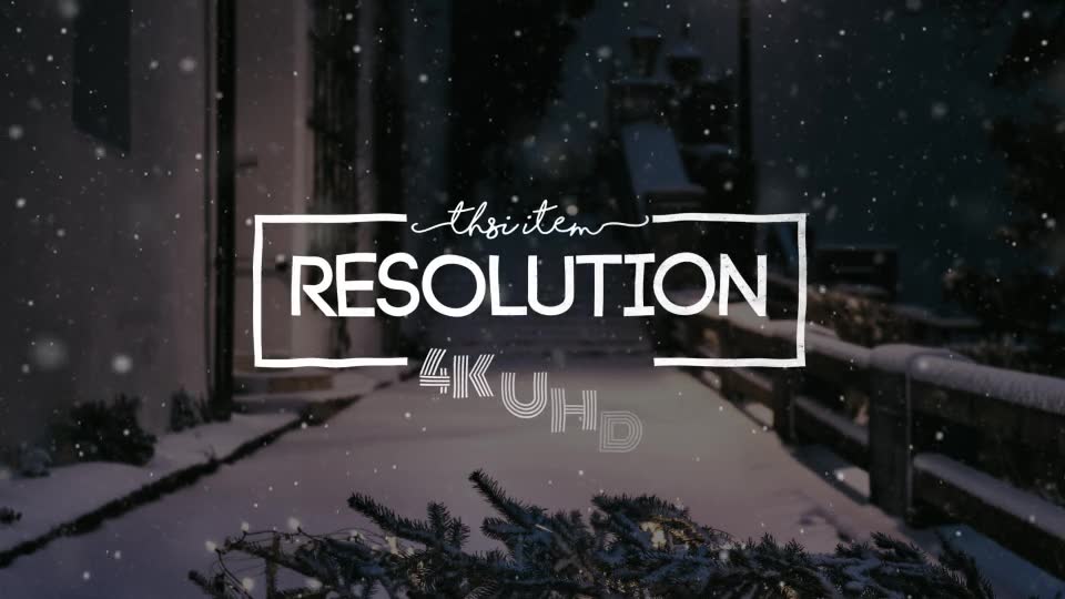 Christmas Titles Videohive 22831974 After Effects Image 2
