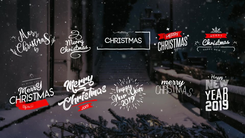 Christmas Titles Videohive 22831974 After Effects Image 8