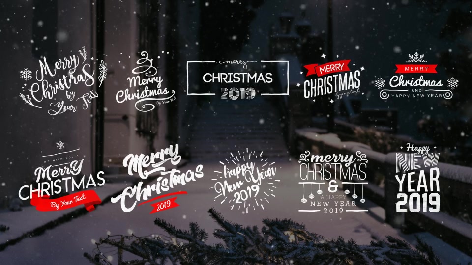 Christmas Titles Videohive 22831974 After Effects Image 9