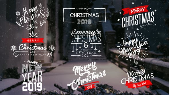 Christmas Titles - Videohive 22831974 Download