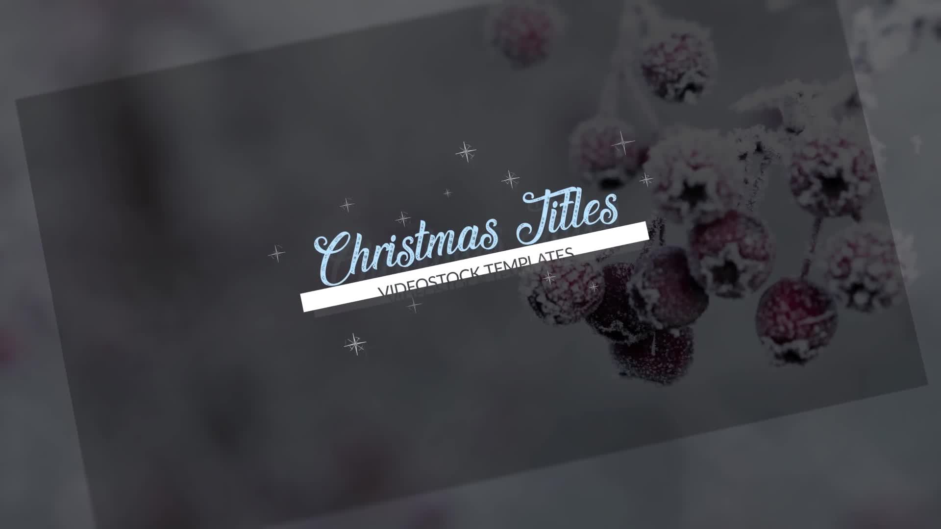 Christmas Titles Videohive 25205508 After Effects Image 1