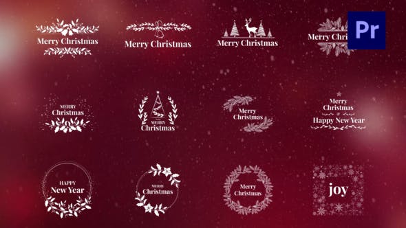 Christmas Titles - Videohive 34599614 Download