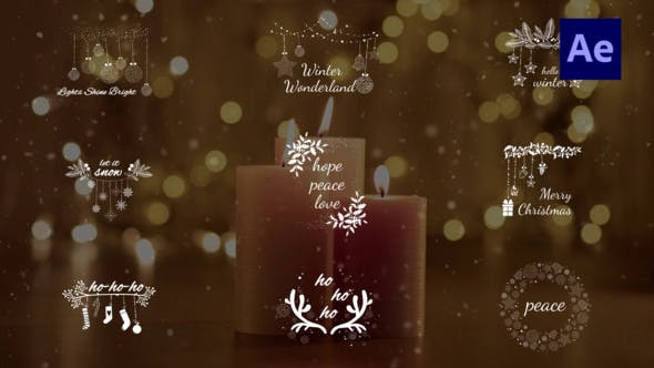 Christmas Titles - Videohive Download 34612833