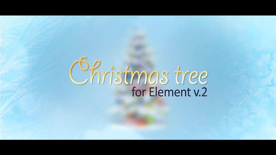 Christmas Tree Videohive 13707559 After Effects Image 1