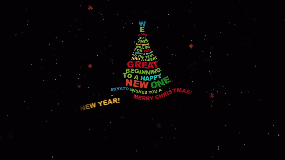 Christmas Tree Greetings 2019 - Download Videohive 9562150