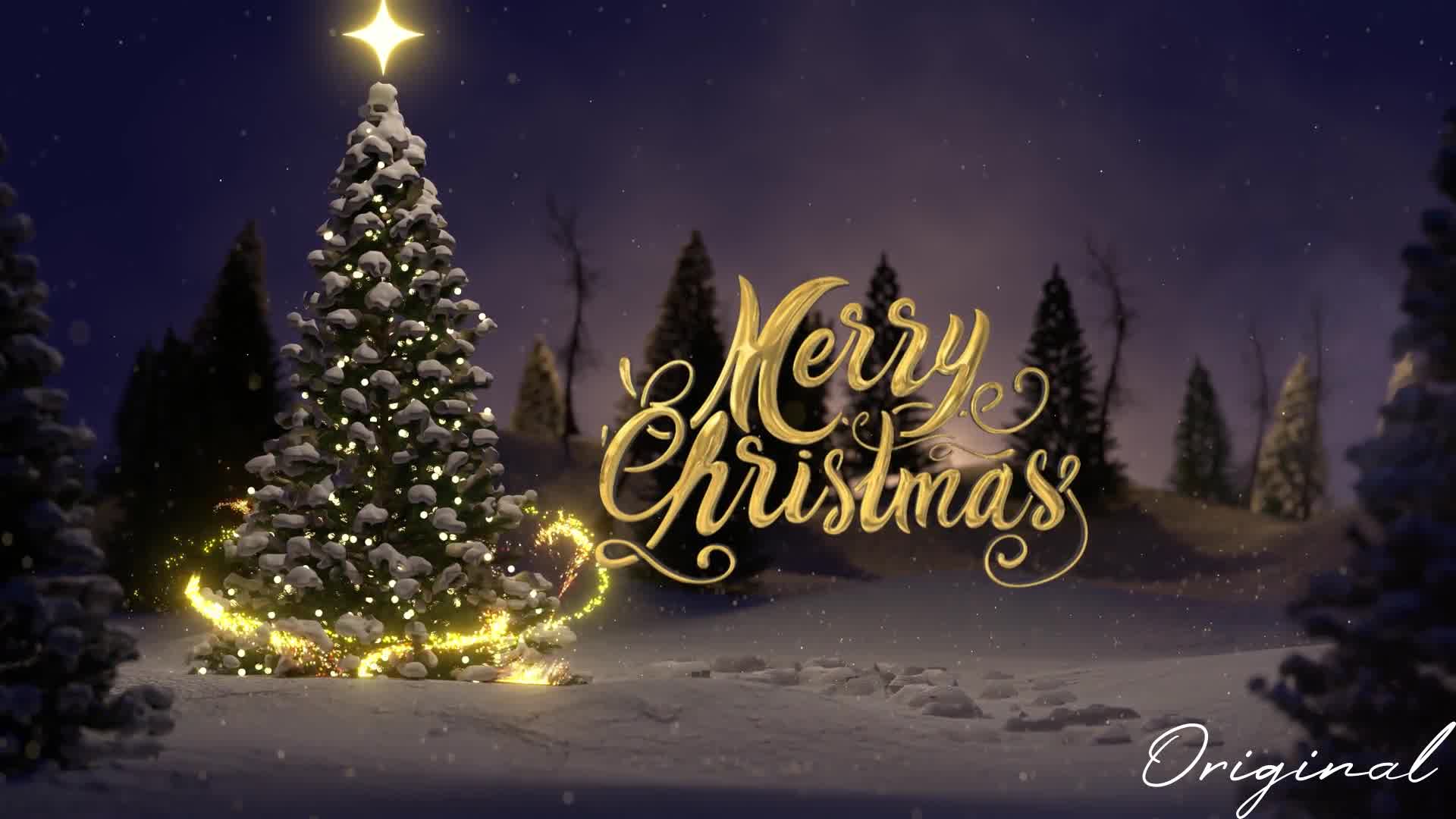 Christmas Tree Logo Reveal Videohive 35116005 After Effects Image 10