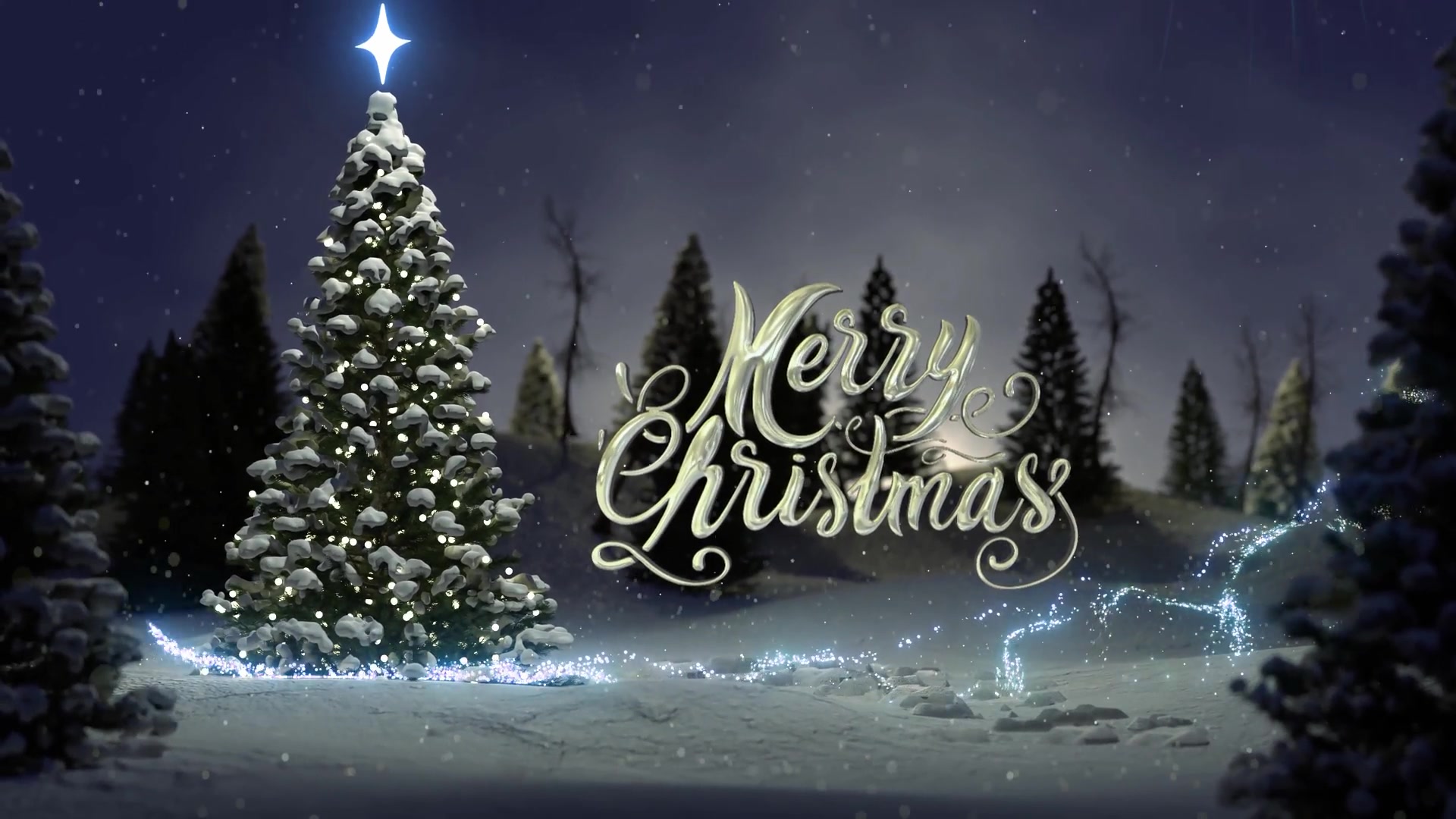 Christmas Tree Logo Reveal Videohive 35116005 After Effects Image 6