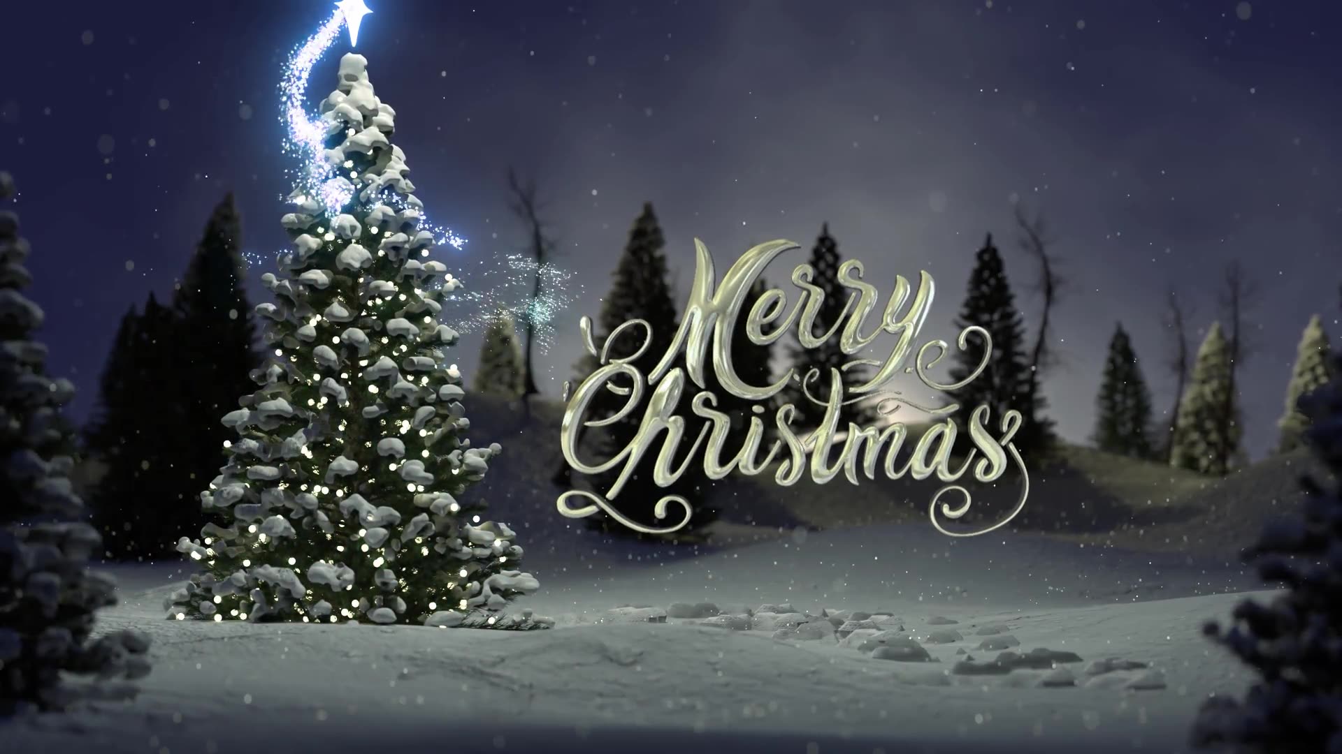 Christmas Tree Logo Reveal Videohive 35116005 After Effects Image 7