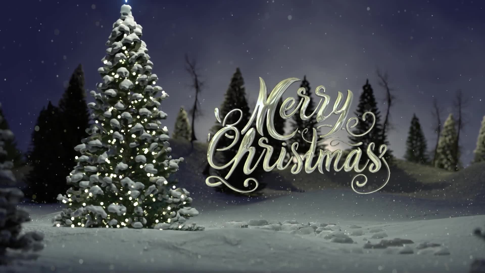 Christmas Tree Logo Reveal Videohive 35116005 After Effects Image 8