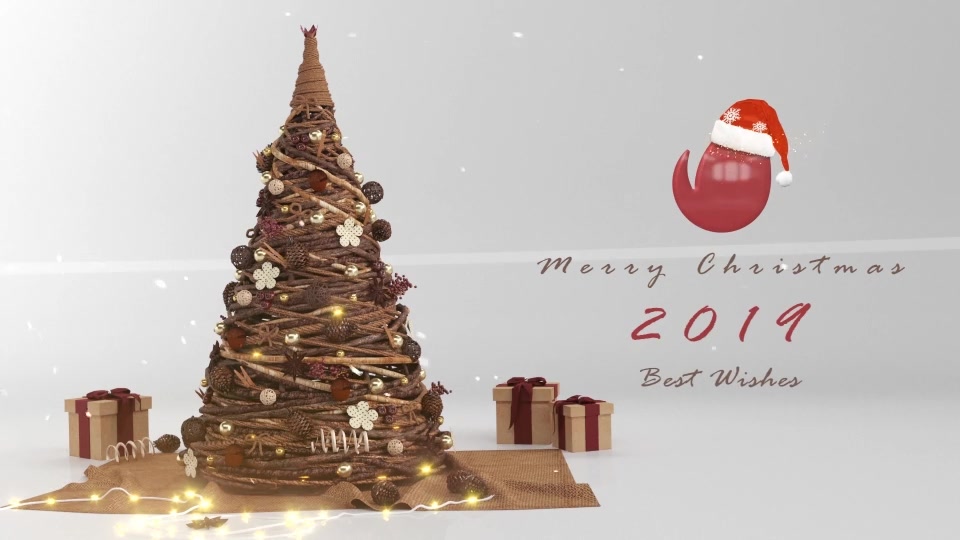 Christmas Tree Logo Reveal Videohive 22894122 After Effects Image 7