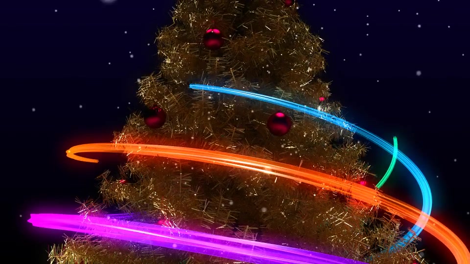 Christmas Tree & New Year Greetings - Download Videohive 19041852
