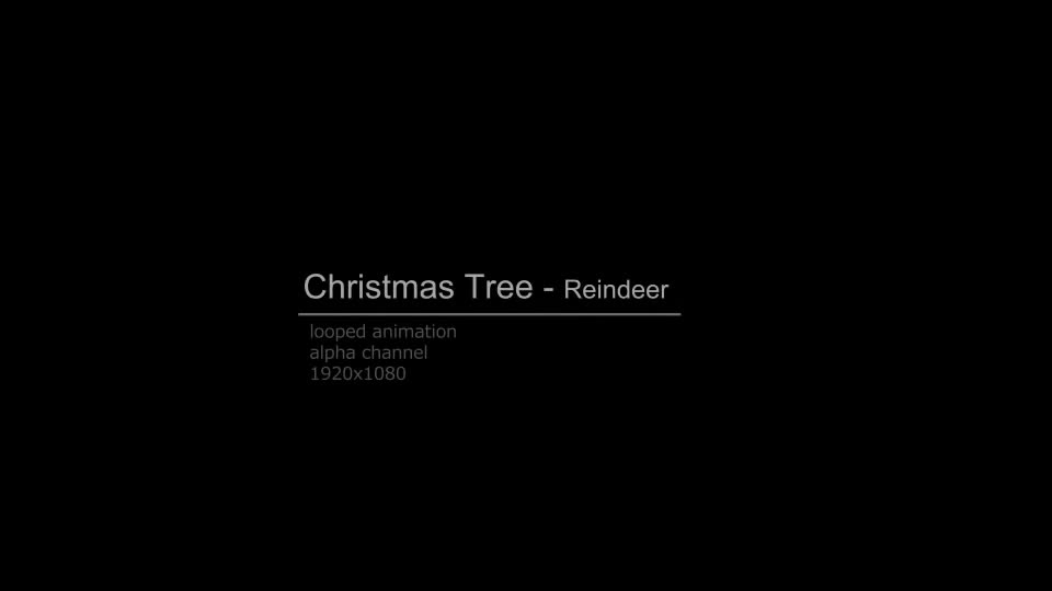 Christmas Tree Reindeer - Download Videohive 13574334