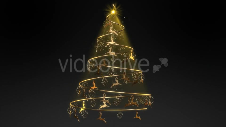 Christmas Tree Reindeer - Download Videohive 13574334