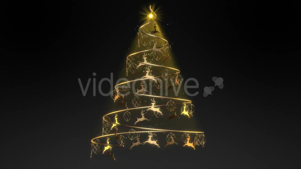 Christmas Tree Reindeer - Download Videohive 13574334