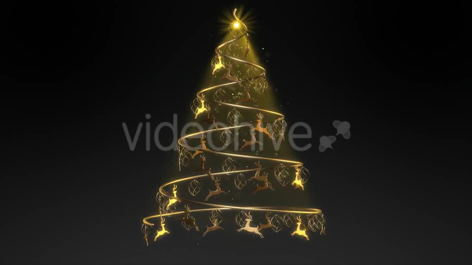 Christmas Tree Reindeer - Download Videohive 13574334