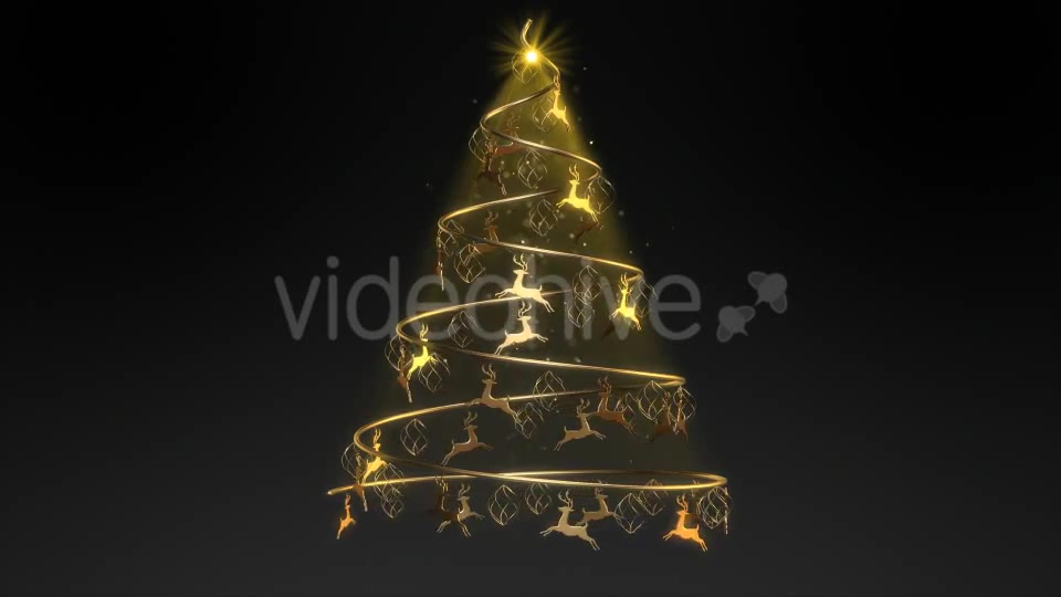 Christmas Tree Reindeer - Download Videohive 13574334