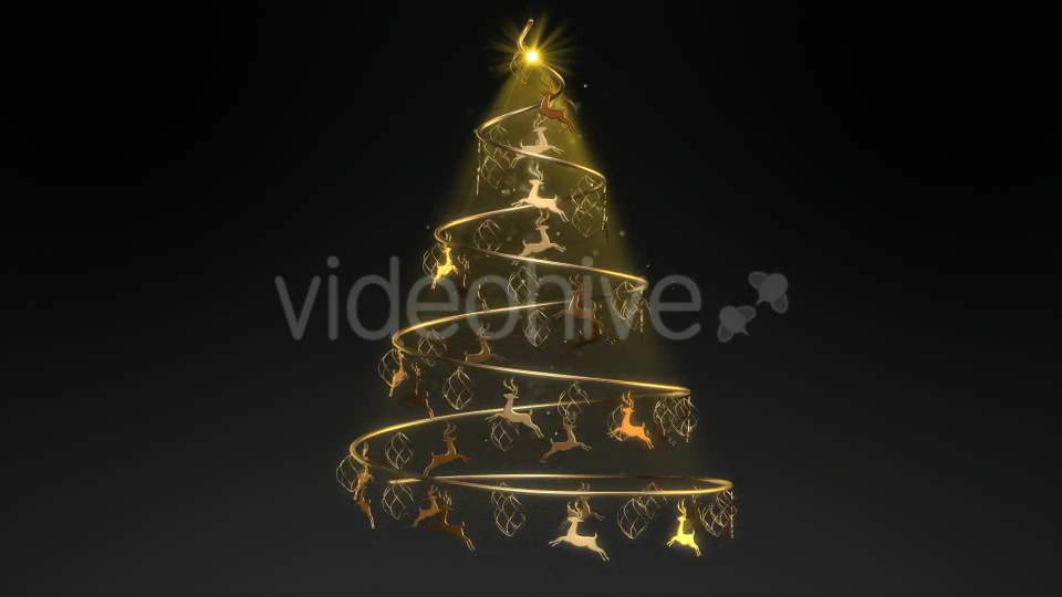 Christmas Tree Reindeer - Download Videohive 13574334