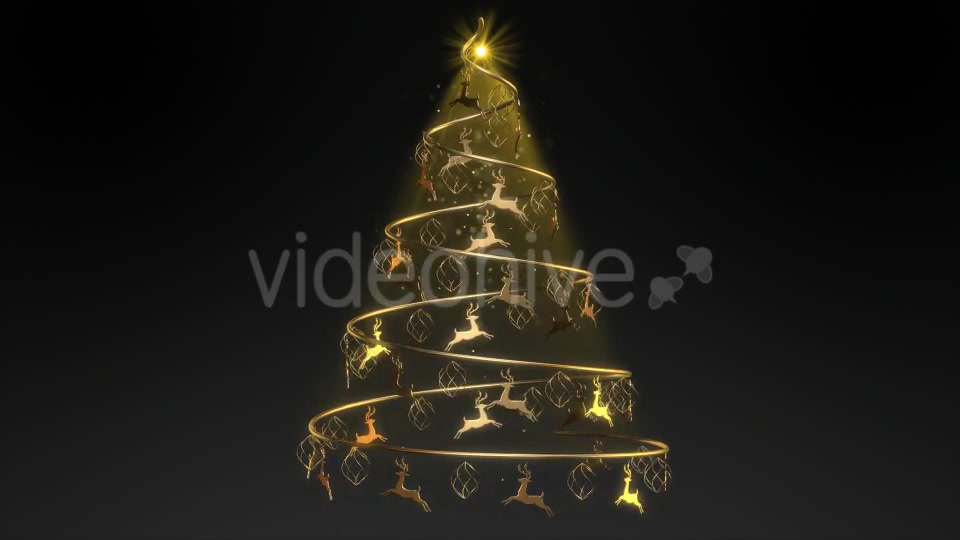 Christmas Tree Reindeer - Download Videohive 13574334