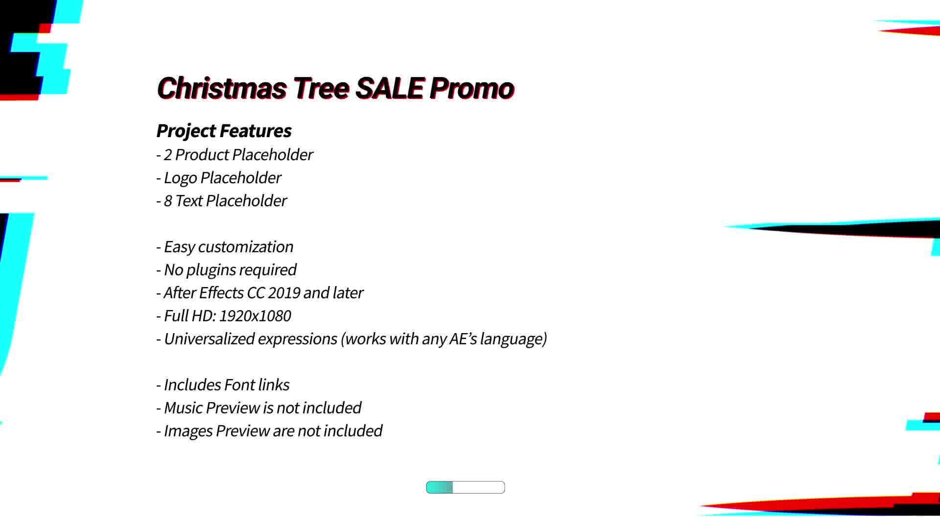 Christmas Tree Sale Promo Videohive 35125661 After Effects Image 13
