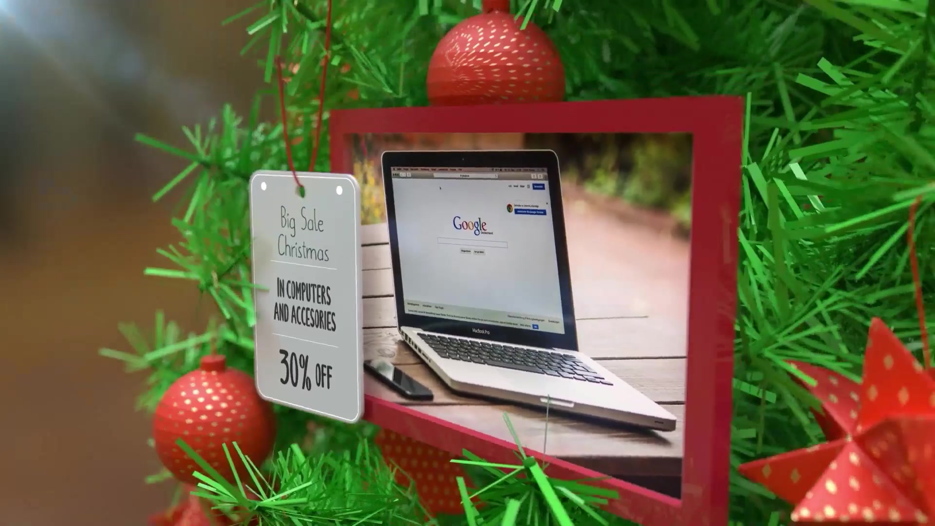 Christmas Tree Sale Promo Videohive 35125661 After Effects Image 4