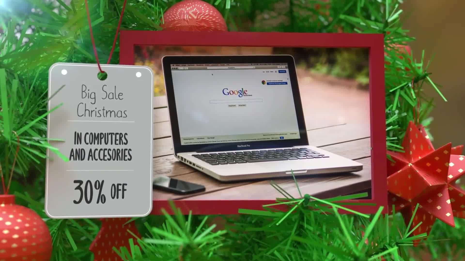 Christmas Tree Sale Promo Videohive 35125661 After Effects Image 9