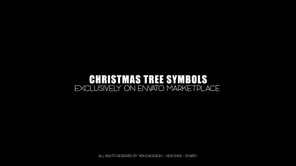 Christmas Tree Symbols Pack - Download Videohive 14114647