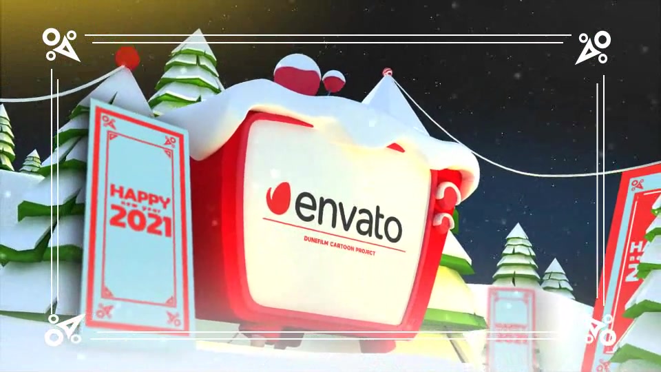 Christmas Tv Channel Logo Videohive 29741091 After Effects Image 4
