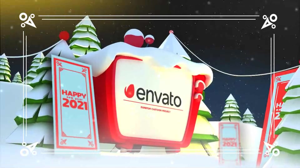 Christmas Tv Channel Logo Videohive 29741091 After Effects Image 5
