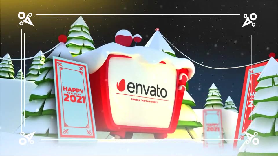 Christmas Tv Channel Logo Videohive 29741091 After Effects Image 6
