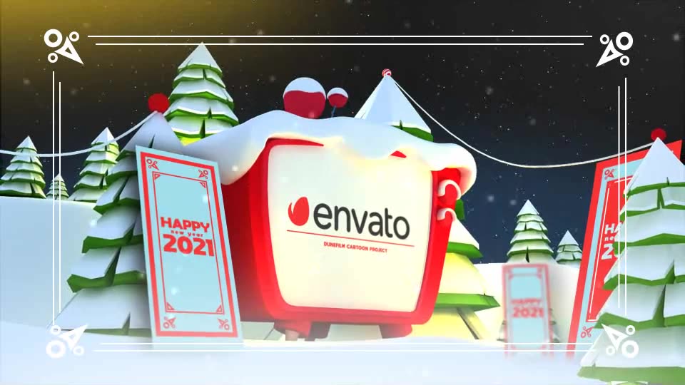 Christmas Tv Channel Logo Videohive 29741091 After Effects Image 7