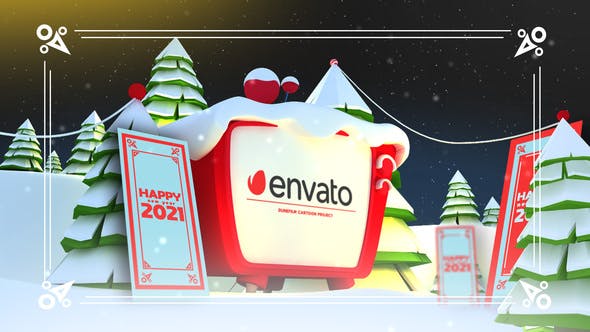 Christmas Tv Channel Logo - 29741091 Download Videohive