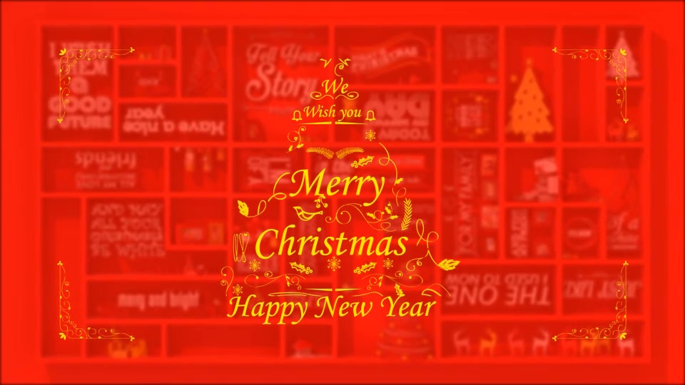 Christmas Typo Story - Download Videohive 19036063