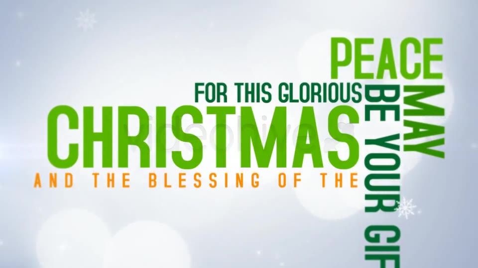 Christmas Typo Wishes - Download Videohive 6063953