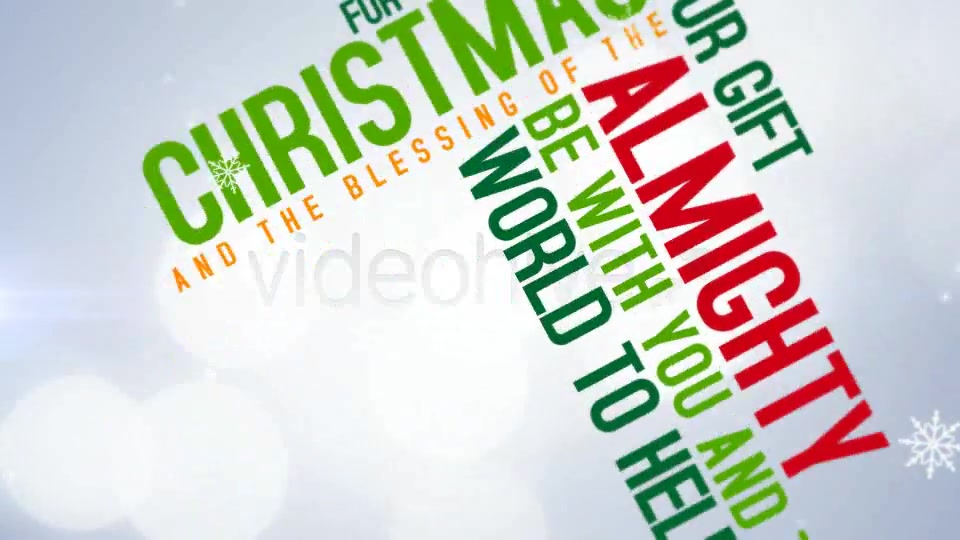 Christmas Typo Wishes - Download Videohive 6063953