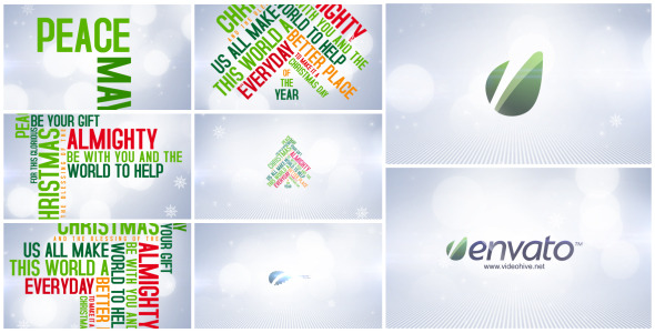 Christmas Typo Wishes - Download Videohive 6063953