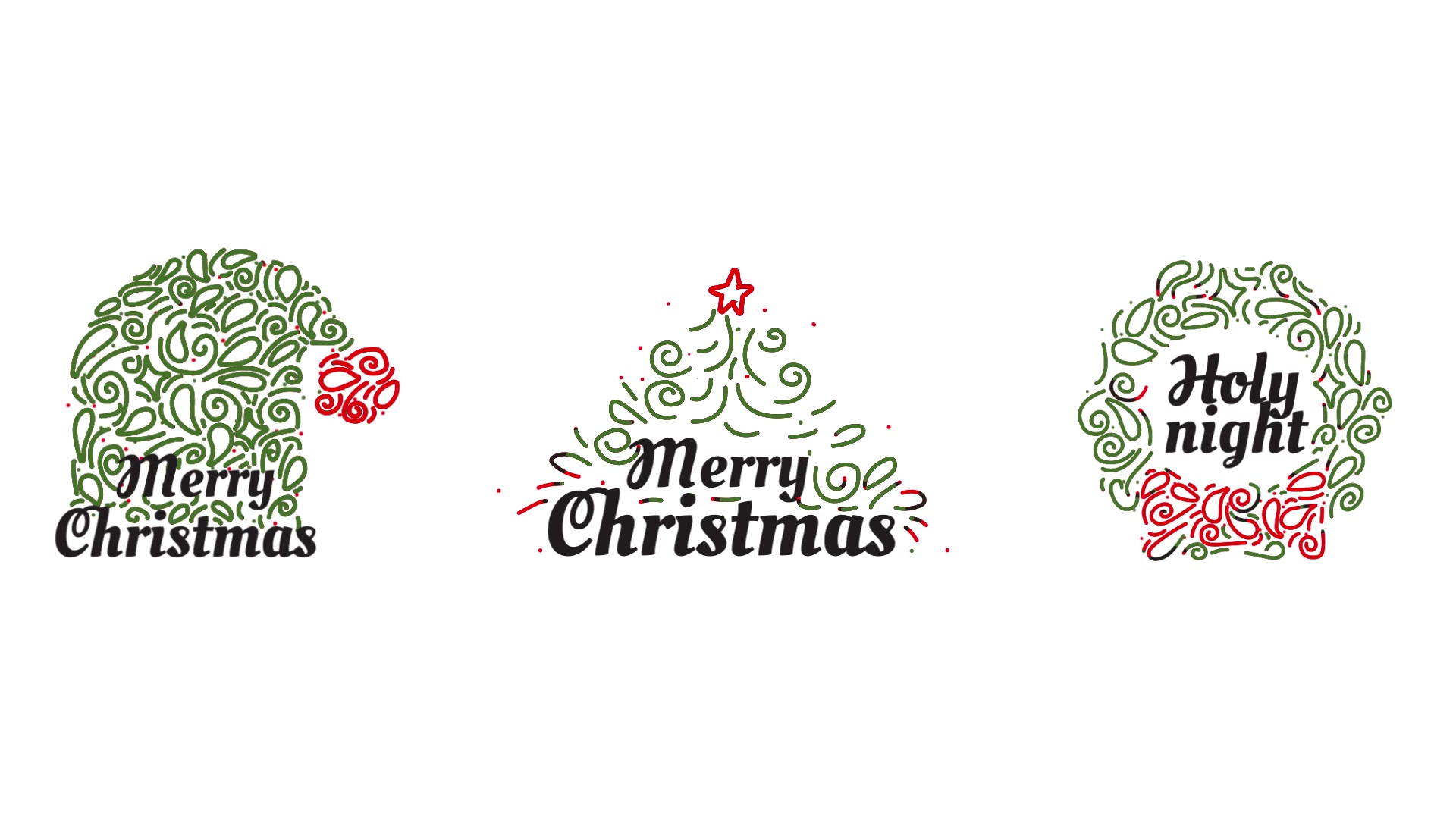 Christmas Typography Videohive 34628210 After Effects Image 5